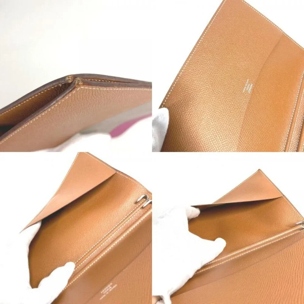 Hermes Notebook Cover Globetrotter Agenda Epson Brown
